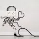 Octopus αυτοκόλλητα τοίχου (59016)