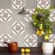 Tile Cover Pink πλακάκια διακόσμησης τοίχων κουζίνας & μπάνιου (31224)