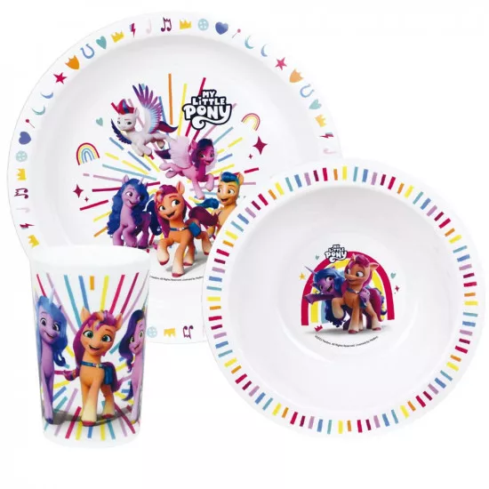 My Little Pony παιδικό σερβίτσιο φαγητού (006134)