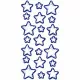 Glow Star φωσφορίζοντα αυτοκόλλητα τοίχου S (59506)