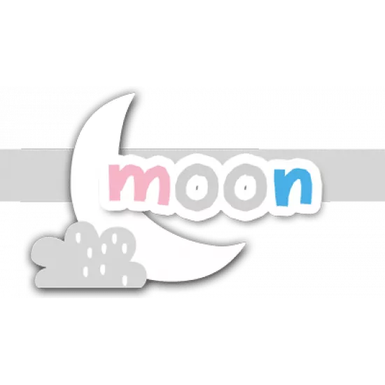 Moon Gray κομοδίνου παιδικό φωτιστικό (61231[E])