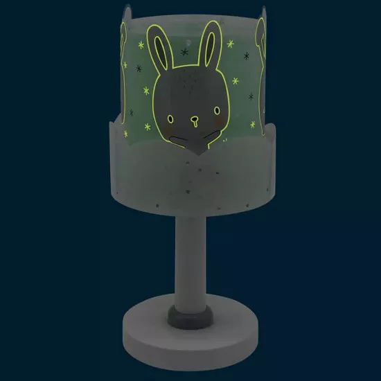 Baby Bunny Green κομοδίνου παιδικό φωτιστικό (61151[H])