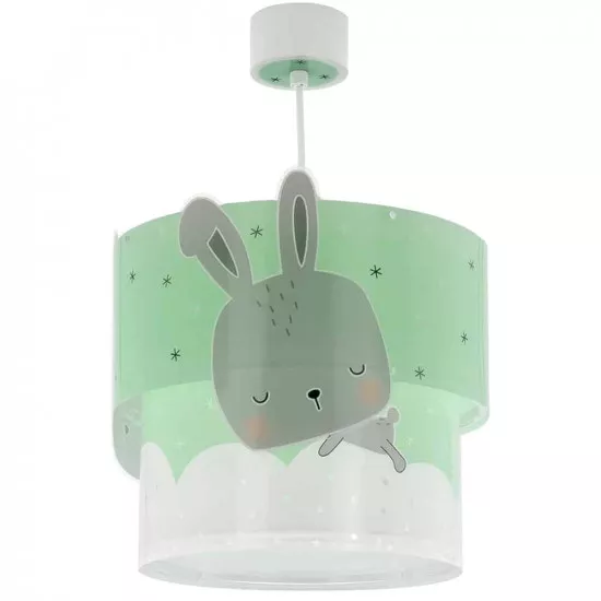 Baby Bunny Green παιδικό φωτιστικό οροφής (61152[H])