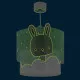 Baby Bunny Green παιδικό φωτιστικό οροφής (61152[H])