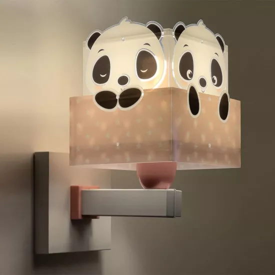 Panda Pink απλίκα τοίχου διπλού τοιχώματος (63169[S])