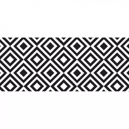 Black & White - M διάδρομος βινυλίου (83073)