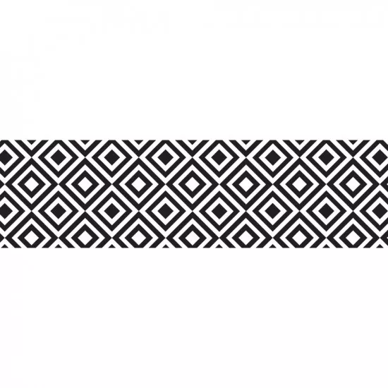 Black & White - L διάδρομος βινυλίου (83123)