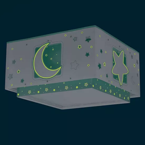 Moonlight Green πλαφονιέρα (63236[H])