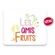 Les Ami Fruits παιδικό σερβίτσιο φαγητού (006204)