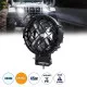 GloboStar® 85438 Vehicle & JEEP Work Lights - Φώτα Εργασίας για Οχήματα και JEEP με X Light DRL & Φλας LED High Power 45W DC 9-36V Αδιάβροχo IP68 Πορτοκαλί & Ψυχρό Λευκό 6000K M17 x Π8 x Υ21cm