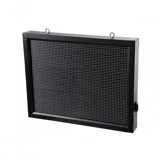 GloboStar® DISPLAY 90802 LED Scrolling Display 64x48cm - Κυλιόμενη Ψηφιακή Πινακίδα / Επιγραφή Μονής Όψης P10 LED SMD AC 220-240V - Λειτουργία μέσω Wi-Fi με Εφαρμογή APP - Αισθήτηρας Θερμοκρασίας και Υγρασίας - Αδιάβροχο IP65 - Μ72 x Π9 x Υ56cm - Μπλε - 1