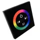 LED RGB Controller Μαύρο Τοίχου Αφής 12v (144w) - 24v (288w) DC GloboStar 77409