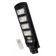 GloboStar® 71553 Αυτόνομο Ηλιακό Φωτιστικό Δρόμου Street Light LED SMD 200W 16000lm με Ενσωματωμένη Μπαταρία Li-ion 12000mAh - Φωτοβολταϊκό Πάνελ με Αισθητήρα Ημέρας-Νύχτας PIR Αισθητήρα Κίνησης και Ασύρματο Χειριστήριο Αδιάβροχο IP65 Ψυχρό Λευκό 6000K