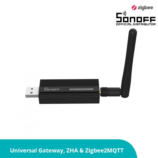 GloboStar® 80057 SONOFF ZBDongle-E - Zigbee Wireless 3.0 USB Dongle Plus - Universal Gateway HA & Zigbee2MQTT