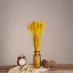 BARLEY 36552 Αποξηραμένο Φυτό Κριθάρι - Μπουκέτο Διακοσμητικών Κλαδιών Μπεζ - Κίτρινο Υ60cm