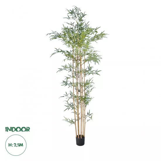 GloboStar® Artificial Garden BAMBOO 20037 Τεχνητό Διακοσμητικό Φυτό Μπαμπού Υ250cm