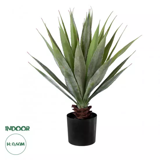 GloboStar® Artificial Garden SISAL AGAVE 20079 Τεχνητό Διακοσμητικό Φυτό Αγαύη Υ60cm