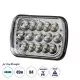 GloboStar® 85421 Φανάρι JEEP WRANGLER Βασικού Φωτισμού H4 H/L LED CREE CXB COB 45W 4500lm DC 9-80V Αδιάβροχο IP67 Ψυχρό Λευκό 6000K Μ17 x Π11 x Υ5.5cm