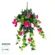 GloboStar® Artificial Garden BOUGAINVILLEA HANGING BRANCH 20240 Τεχνητό Διακοσμητικό Κρεμαστό Φυτό Μπουκαμβίλια Υ60cm