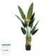 GloboStar® Artificial Garden STRELITZIA REGINAE 20031 Τεχνητό Διακοσμητικό Φυτό Στρελίτσια - Πουλί του Παραδείσου Υ120cm