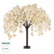 GloboStar® Artificial Garden SALMON CHERRY BLOSSOM TREE 20358 Τεχνητό Διακοσμητικό Δέντρο Σομόν Άνθος Κερασιάς Υ140cm