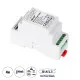 GloboStar® 71420 DL-POW1 Mi-BOXER DC DALI BUS Power Supply Τροφοδοτικό SELV AC 100-240V σε DC 16V 2 Καναλιών DC 16V 2 x 125mA 2W - Max 250mA 4W - IP20 - Din Rail Ράγας - Μ9 x Π3.4 x Υ6cm - 5 Years Warranty