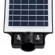 GloboStar® STREETA 85341 Professional LED Solar Street Light Αυτόνομο Ηλιακό Φωτιστικό Δρόμου 30W 300lm 48 x LED SMD 5730 με Ενσωματωμένο Φωτοβολταϊκό Panel 6V 6W & Επαναφορτιζόμενη Μπαταρία Li-ion 3.2V 5000mAh με Αισθητήρα Ημέρας-Νύχτας & PIR Αισθητήρα Κ