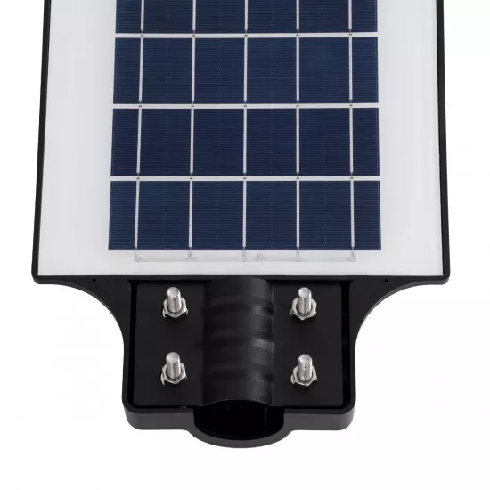 GloboStar® STREETA 85343 Professional LED Solar Street Light Αυτόνομο Ηλιακό Φωτιστικό Δρόμου 90W 900lm 144 x LED SMD 5730 με Ενσωματωμένο Φωτοβολταϊκό Panel 6V 12W & Επαναφορτιζόμενη Μπαταρία Li-ion 3.2V 12000mAh με Αισθητήρα Ημέρας-Νύχτας & PIR Αισθητήρ
