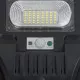 GloboStar® STREETA 85346 Professional LED Solar Street Light Αυτόνομο Ηλιακό Φωτιστικό Δρόμου 180W 1800lm 288 x LED SMD 5730 με Ενσωματωμένο Φωτοβολταϊκό Panel 6V 20W & Επαναφορτιζόμενη Μπαταρία Li-ion 3.2V 30000mAh με Αισθητήρα Ημέρας-Νύχτας & PIR Αισθητ