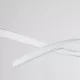 GloboStar® MORALES 61276 Κρεμαστό Φωτιστικό Οροφής Design LED CCT 54W 6048lm 200° AC 220-240V - Εναλλαγή Φωτισμού μέσω Τηλεχειριστηρίου All In One Ψυχρό 6000k+Φυσικό 4500k+Θερμό 2700k Dimmable Μ90 x Π14 x Υ14cm - Λευκό - 3 Years Warranty