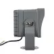 GloboStar® FLOOD-XENA 90127 Προβολέας Wall Washer για Φωτισμό Κτιρίων LED 24W 2520lm 10° AC 220-240V Αδιάβροχο IP67 Μ18 x Π13.5 x Υ18cm Αρχιτεκτονικό Πορτοκαλί 2200K - Γκρι Ανθρακί - 3 Years Warranty