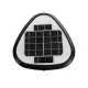 GloboStar® NATURE 90532 Αυτόνομο Ηλιακό Φωτιστικό Κήπου - Κολωνάκι Αρχιτεκτονικού Φωτισμού Εξωτερικού Χώρου LED 10W 330lm 120° με Ενσωματωμένο Φωτοβολταϊκό Panel 6V 2W & Επαναφορτιζόμενη Μπαταρία Li-ion 3.2V 1800mAh με Αισθητήρα Ημέρας-Νύχτας - Αδιάβροχο 