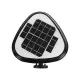 GloboStar® NATURE 90526 Αυτόνομο Ηλιακό Φωτιστικό Κήπου - Απλίκα Αρχιτεκτονικού Φωτισμού Εξωτερικού Χώρου LED 10W 330lm 120° με Ενσωματωμένο Φωτοβολταϊκό Panel 6V 2W & Επαναφορτιζόμενη Μπαταρία Li-ion 3.2V 1800mAh με Αισθητήρα Ημέρας-Νύχτας - Αδιάβροχο IP