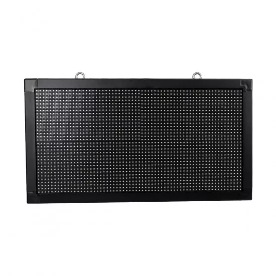 GloboStar® DISPLAY 90797 LED Scrolling Display 64x32cm - Κυλιόμενη Ψηφιακή Πινακίδα / Επιγραφή Διπλής Όψης P10 LED SMD AC 220-240V - Λειτουργία μέσω Wi-Fi με Εφαρμογή APP - Αισθήτηρας Θερμοκρασίας και Υγρασίας - Αδιάβροχο IP65 - Μ70 x Π11 x Υ38.5cm - Πράσ