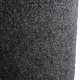 GloboStar® Artificial Garden BALLAGIO 20745 Επιδαπέδιο Πολυεστερικό Τσιμεντένιο Κασπώ Γλάστρα - Flower Pot Μαύρο με Καφέ Φ42 x Υ91cm