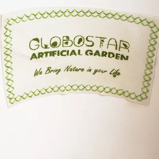 GloboStar® Artificial Garden TOKYO 20496 Διακοσμητικό Κεραμικό Κασπώ Γλάστρα - Flower Pot Λευκό Φ16 x Υ19cm