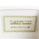 GloboStar® Artificial Garden VALETA 20541 Διακοσμητικό Κεραμικό Κασπώ Γλάστρα - Flower Pot Λευκό με Μπεζ Ξύλο Φ16 x Υ16cm