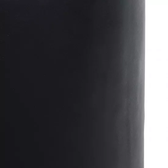 GloboStar® Artificial Garden PUEBLA 20699 Διακοσμητικό Πολυεστερικό Τσιμεντένιο Κασπώ Γλάστρα - Flower Pot Μαύρο Φ51 x Υ56cm