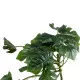 GloboStar® Artificial Garden HANGING MONSTERA 20600 Τεχνητό Διακοσμητικό Κρεμαστό Φυτό Μονστέρα Μ28 x Π30 x Υ50cm