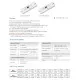 GloboStar® 73145 D4C-L SKYDANCE DC DMX512 Constant Current & RDM Decoder 4 Καναλιών DC 12-48V 4 x 0.5A 22.5W - Max 2A 90W - IP20  Μ17 x Π5 x Υ2.5cm - 5 Χρόνια Εγγύηση