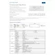 GloboStar® 73130 TE-75-24 SKYDANCE AC Triac Dimmer Push Dimming 1 Κανάλι AC 200-240V 1 x 3.125A 75W - Max 3.125A 75W - IP20 Μ18 x Π5.7 x Υ3cm - 5 Χρόνια Εγγύηση