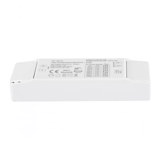 GloboStar® 73131 TE-12A-H SKYDANCE AC Triac Dimmable Constant Current LED Driver 1 Κανάλι AC 200-240V 1 x 0.15A 12W - Max 0.15A 12W - IP20 Μ11.1 x Π3.7 x Υ2cm - 5 Χρόνια Εγγύηση