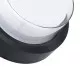 GLOBOSTAR® NEXUS 60761 Φωτιστικό Τοίχου - Απλίκα Εσωτερικού/Εξωτερικού Χώρου LED 10W 1050lm 120° AC175-265V Αδιάβροχο IP65 - Πλαστικό Σώμα - Φυσικό λευκό 4500K - Φ17 x Υ9cm - Μαύρο - Bridgelux Chip - 3 Χρόνια Εγγύηση
