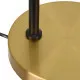 GloboStar® LETO 00835 Μοντέρνο Επιτραπέζιο Φωτιστικό Γραφείου Μονόφωτο Μεταλλικό Μαύρο Χρυσό Φ12.5 x Μ18 x Π18 x Υ50.5cm
