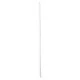 GloboStar® 70815-2m Γωνιακό Προφίλ Αλουμινίου Ανοδιωμένο με Λευκό Οπάλ Κάλυμμα για 1 Σειρά Ταινίας LED Πατητό - Press On Πακέτο 5 Τεμάχια των 2 Μέτρων