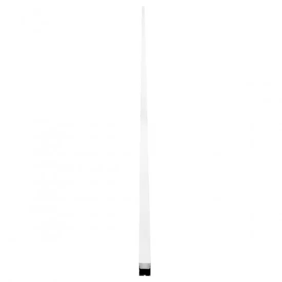 GloboStar® 70827-3M AVATAR Linear Γραμμικό Αρχιτεκτονικό Προφίλ Αλουμινίου Λευκό με Λευκό Οπάλ Κάλυμμα για 4 Σειρές Ταινίας LED Πατητό - Press On 3 Μέτρων