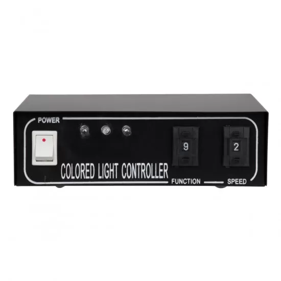 GloboStar® 22612-OVALE RGB Controller - Μεταλλάκτης Τροφοδοσίας AC/DC 230V IP20 για OVALE 120° Degree Neon Flex LED RGB 4 Pin Max 1500W - Έως 100 Μέτρα