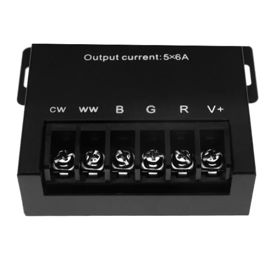 Ασύρματος LED RGBW-WW Controller με Χειριστήριο Αφής 2.4G 12v (360w) - 24v (720w) GloboStar 04060