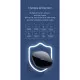 Τετράγωνη Μαγνητική Βάση Κινητού Αυτοκινήτου Ασύρματη Φόρτιση MagSafe Max 15W Wireless Charging Pad (Qi) Σταθερή με Αυτοκόλλητη Ταινία Λευκό