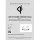 Τετράγωνη Μαγνητική Βάση Κινητού Αυτοκινήτου Ασύρματη Φόρτιση MagSafe Max 15W Wireless Charging Pad (Qi) Σταθερή με Αυτοκόλλητη Ταινία Λευκό